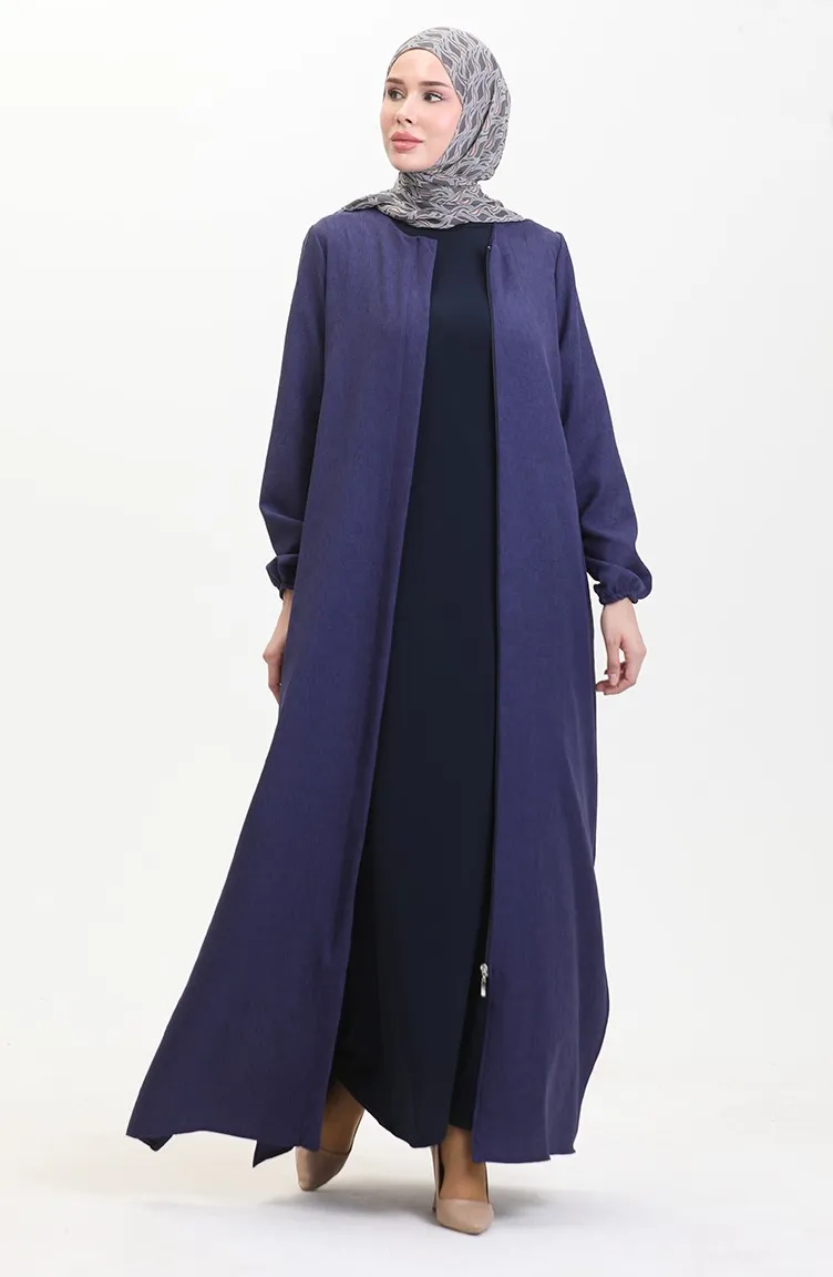 Abayas Abaya 24022-05 Bleu Marine 24022-05