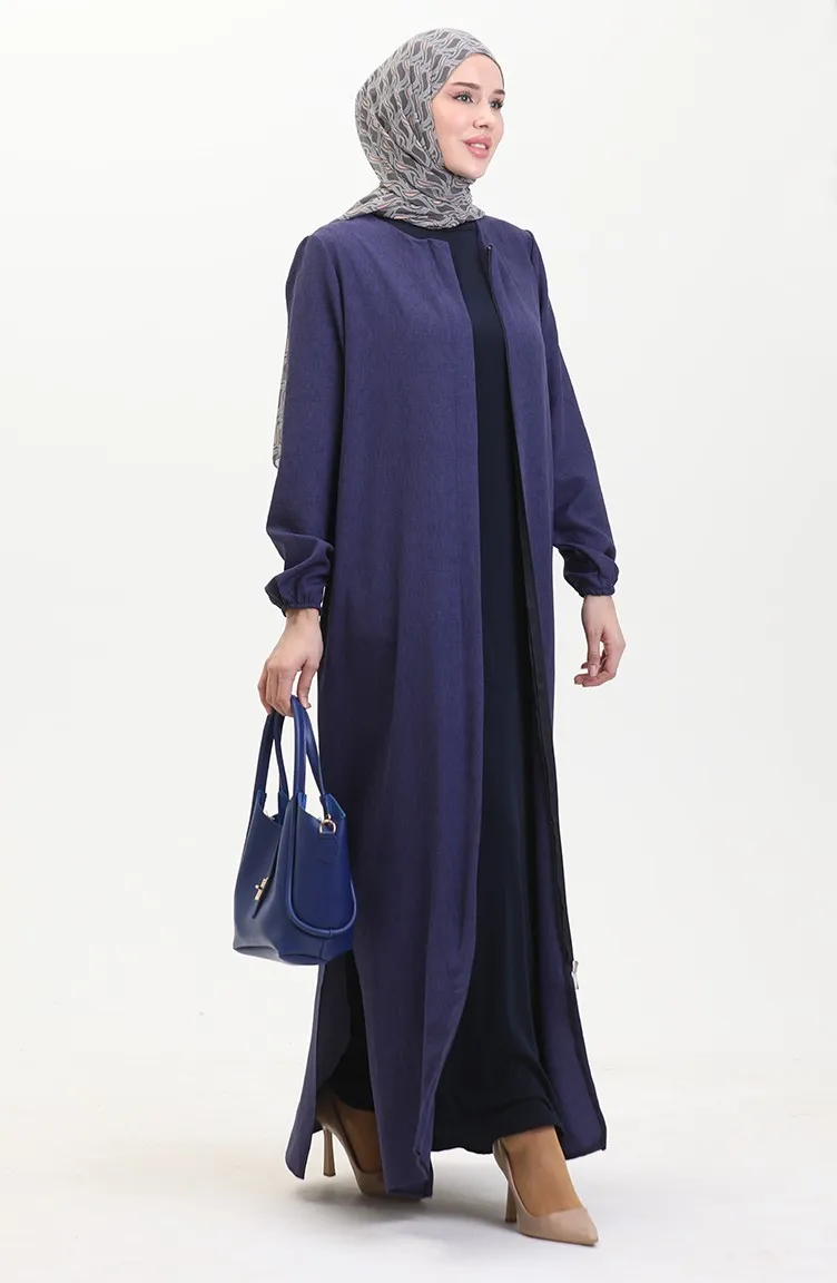 Abayas Abaya 24022-05 Bleu Marine 24022-05