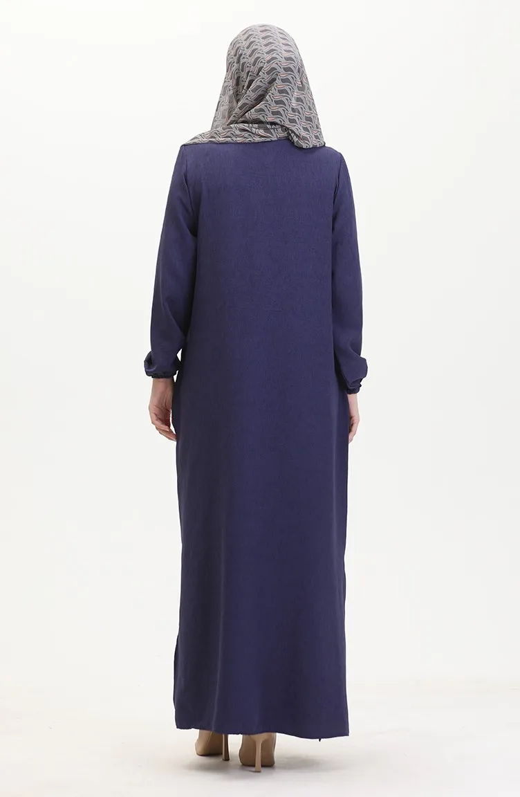 Abayas Abaya 24022-05 Bleu Marine 24022-05