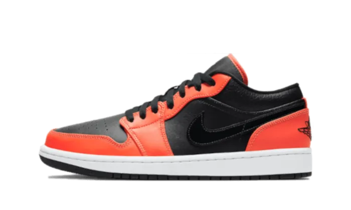 Air Jordan 1 Low SE Black Turf Orange