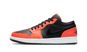 Air Jordan 1 Low SE Black Turf Orange