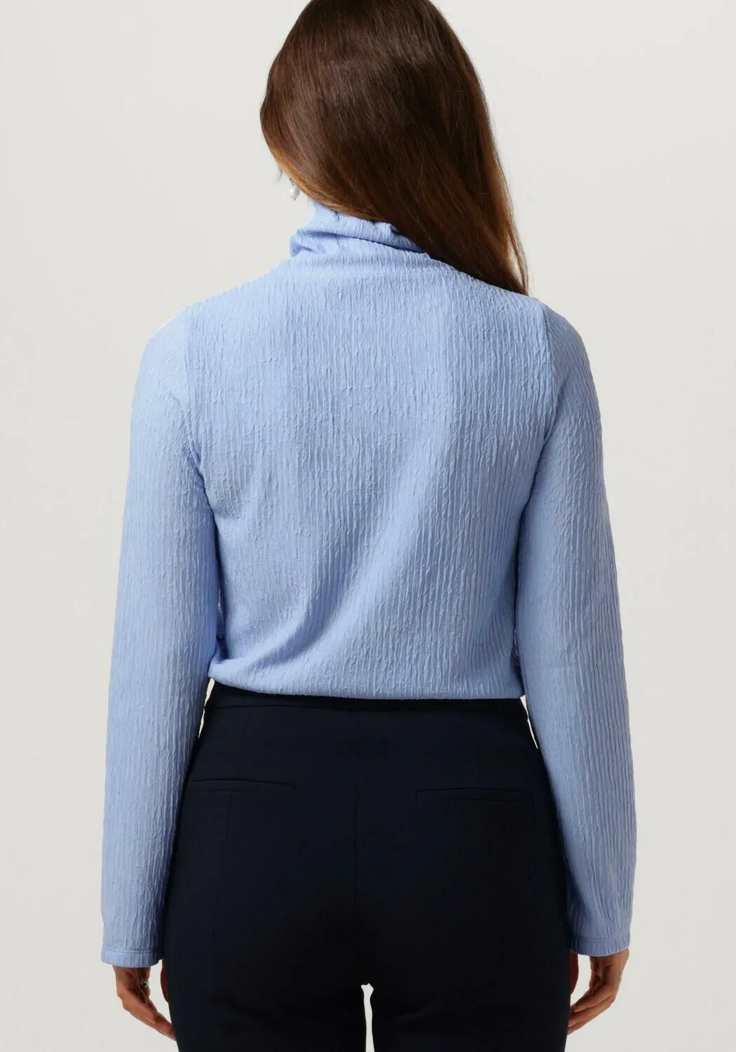 another label longsleeves oriel top l/s bleu clair