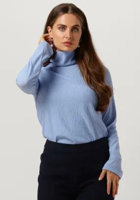 another label longsleeves oriel top l/s bleu clair