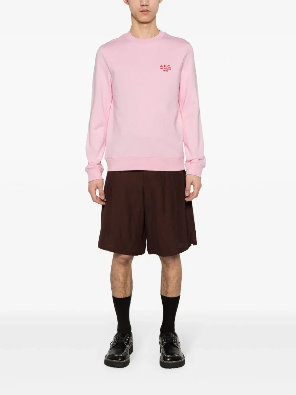 A.P.C - Sweat Rider - Rose / Rouge