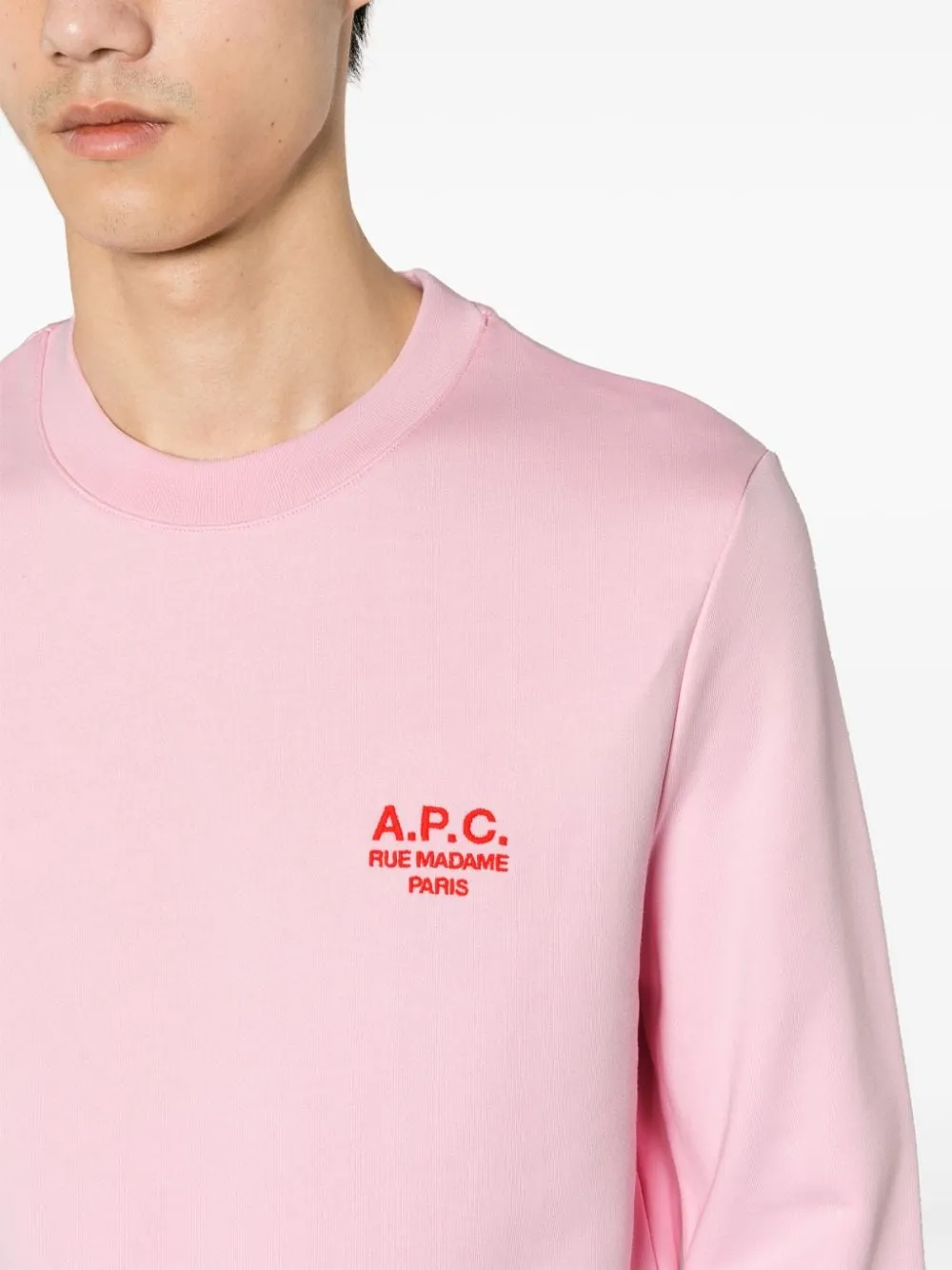 A.P.C - Sweat Rider - Rose / Rouge