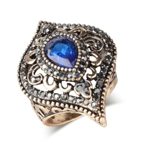 Bague Bleu Vintage