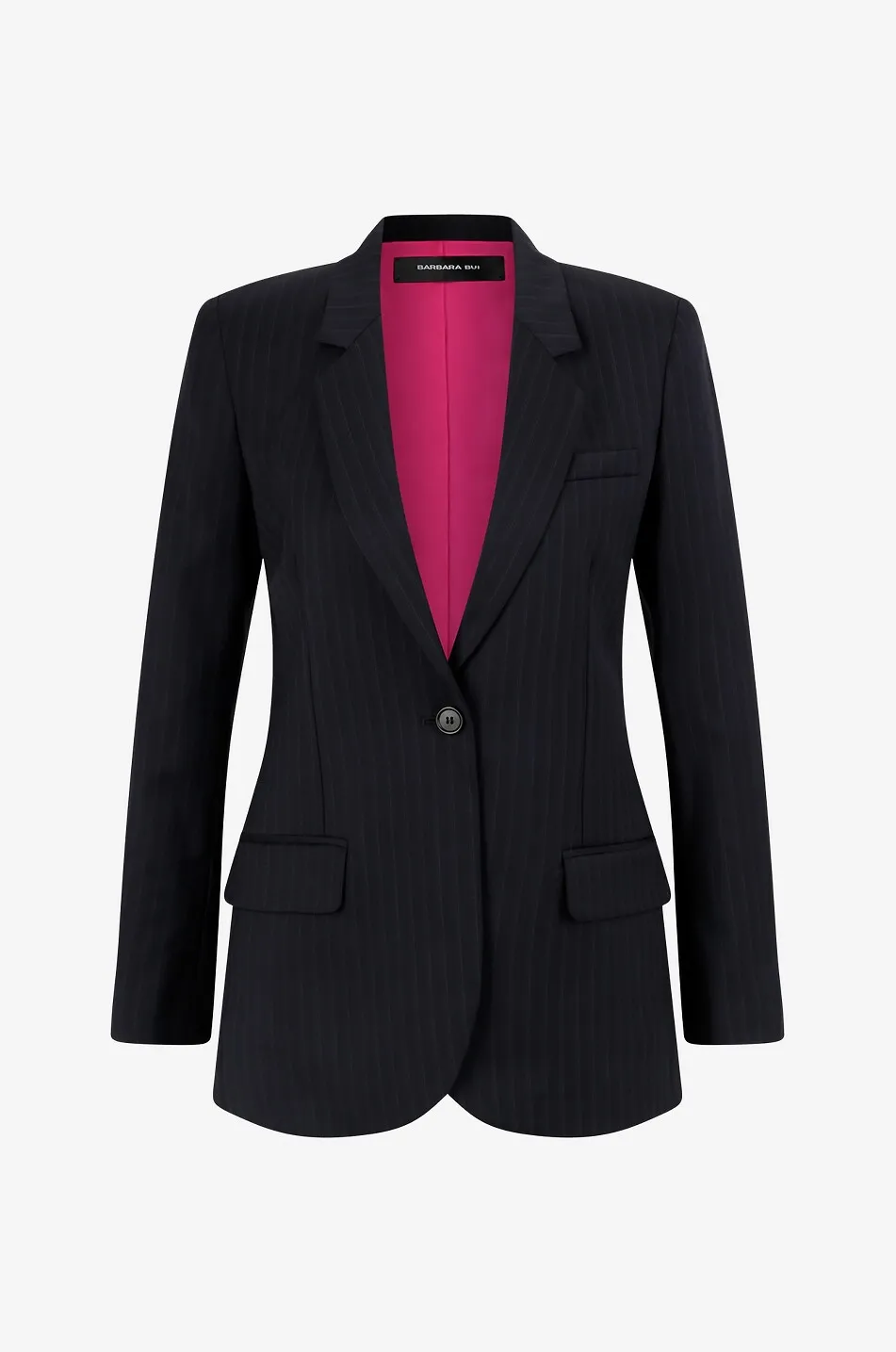 Blazer en laine uni