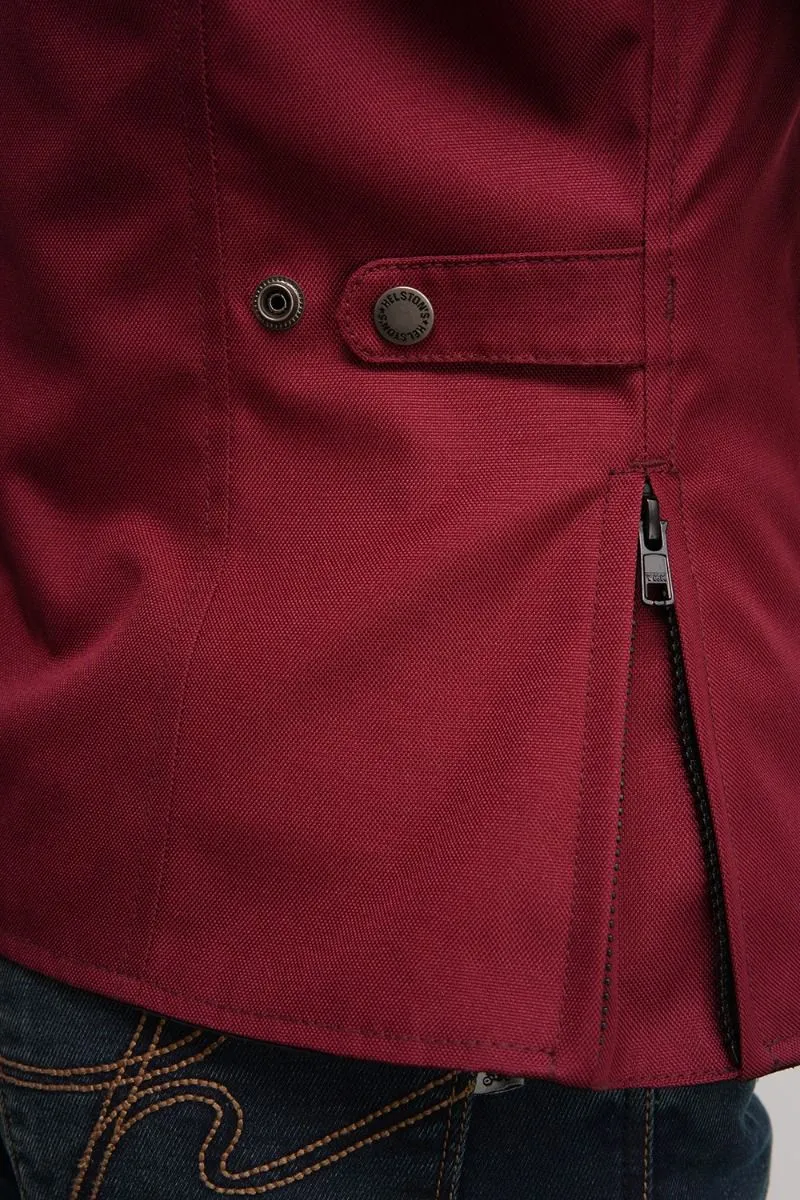 Blouson femme Helstons Jade tissu technique bordeaux