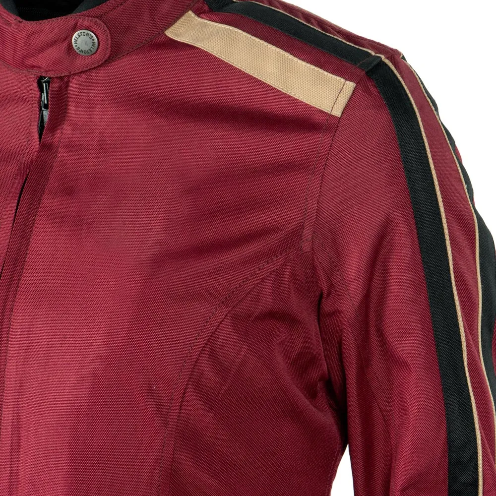 Blouson femme Helstons Jade tissu technique bordeaux