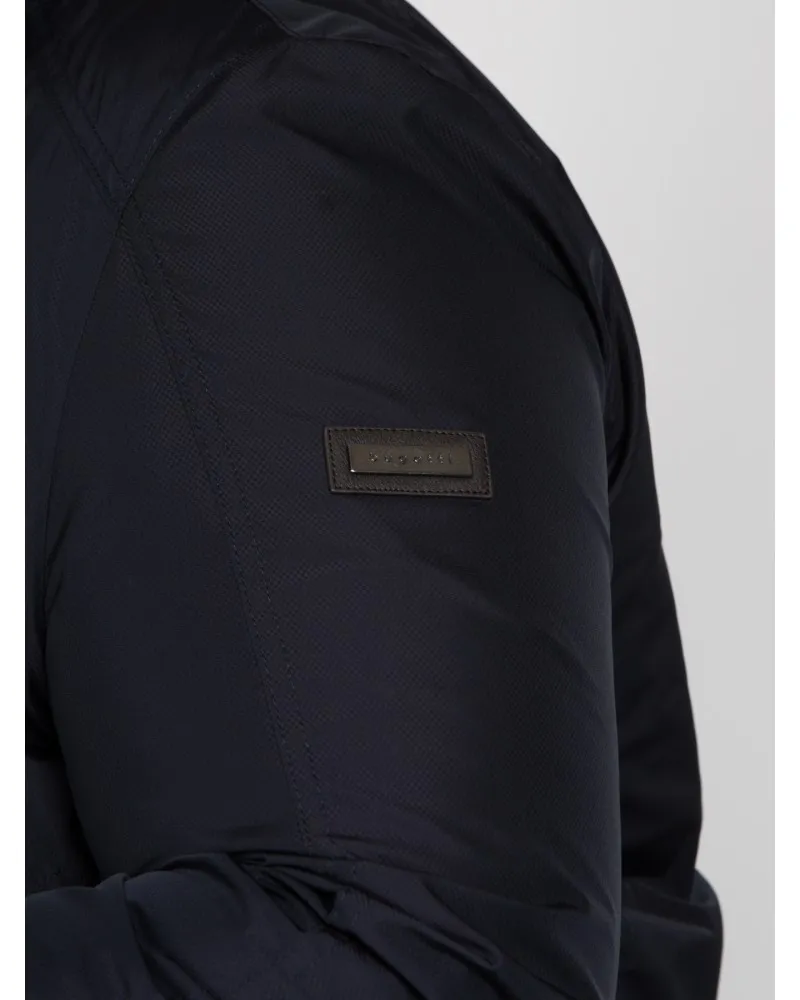 Blouson imperméable Bugatti grande taille bleu marine - Size-factory