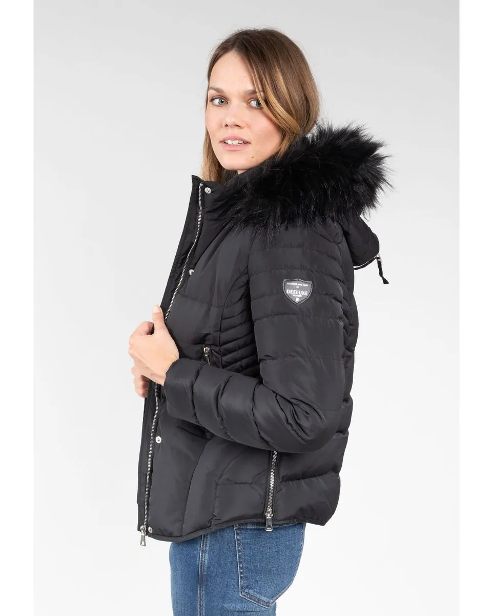 Blouson manches longues Femme LEONA JK W Noir