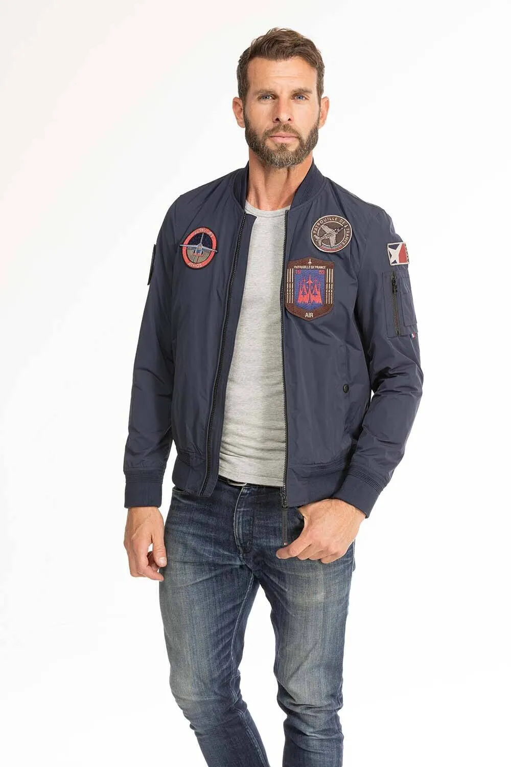 Blouson nylon Patrouille de France