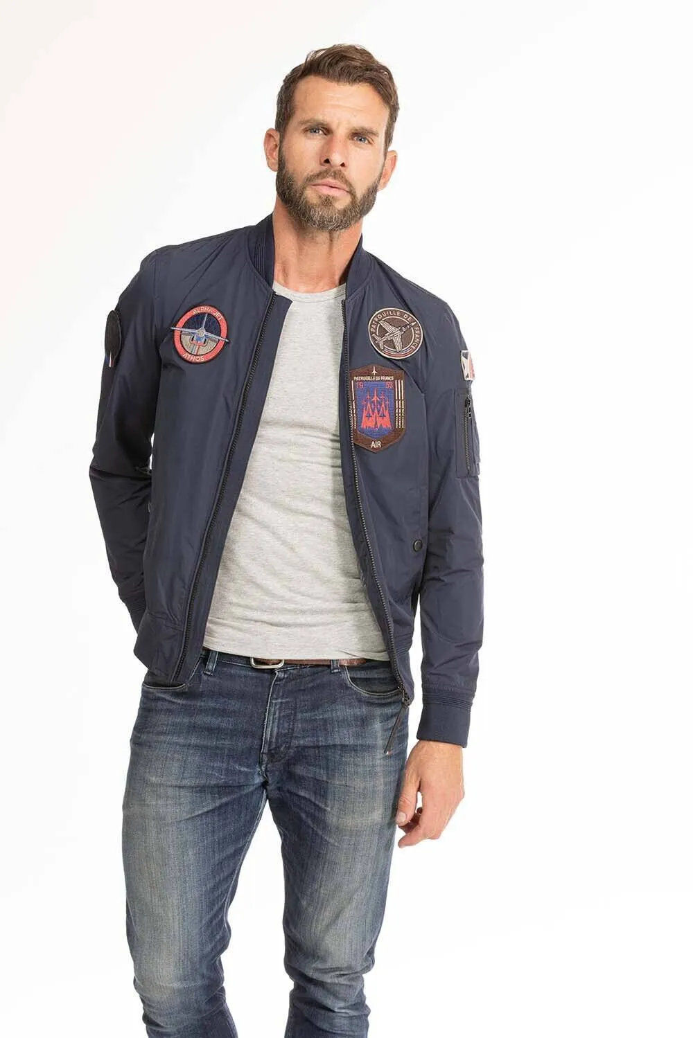 Blouson nylon Patrouille de France