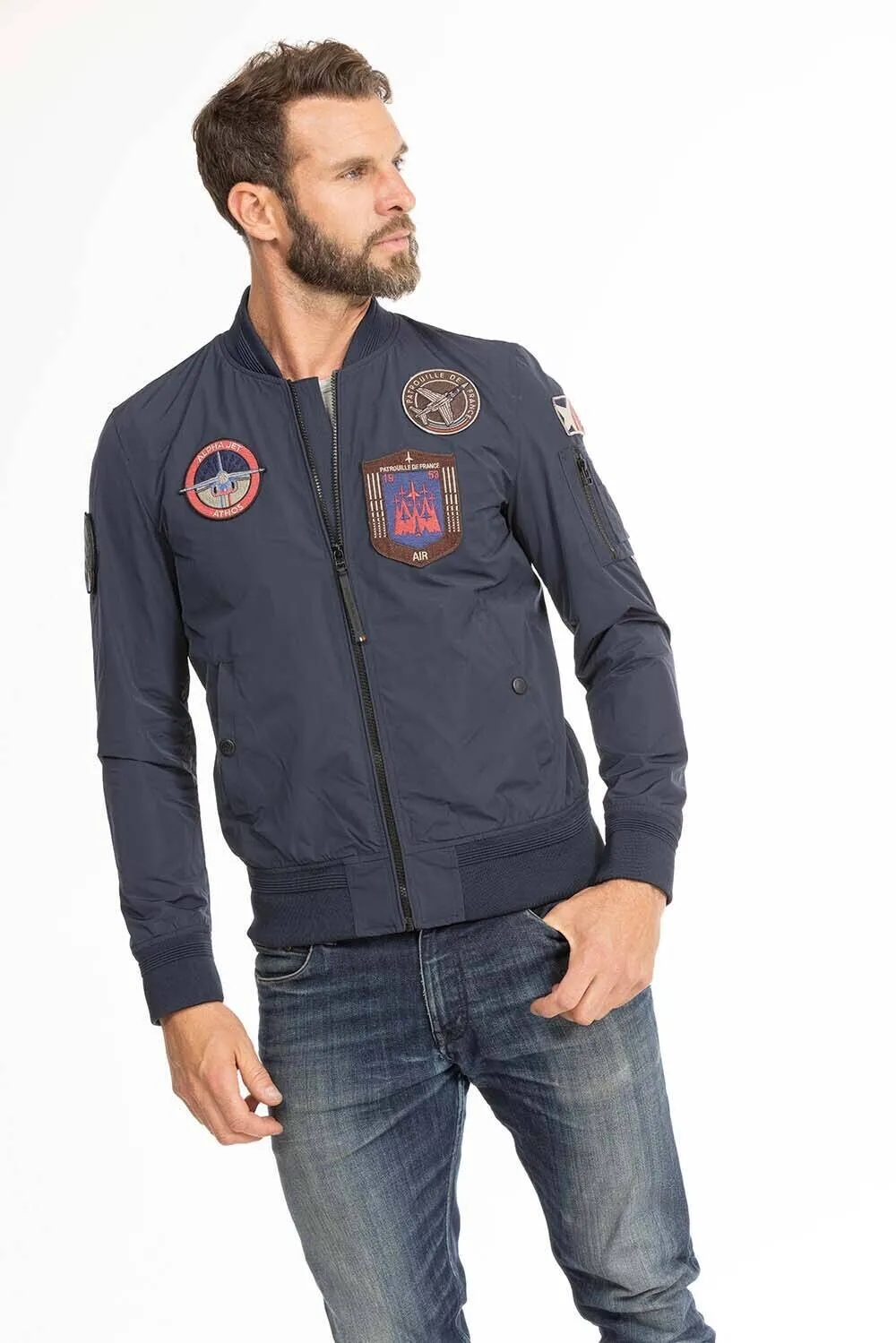 Blouson nylon Patrouille de France