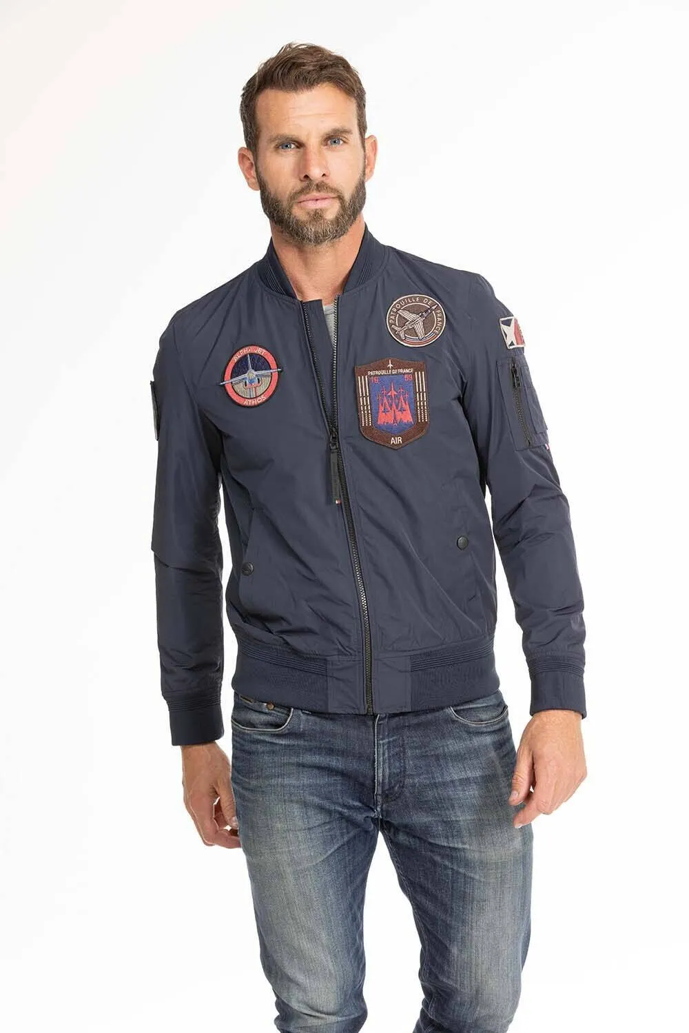 Blouson nylon Patrouille de France