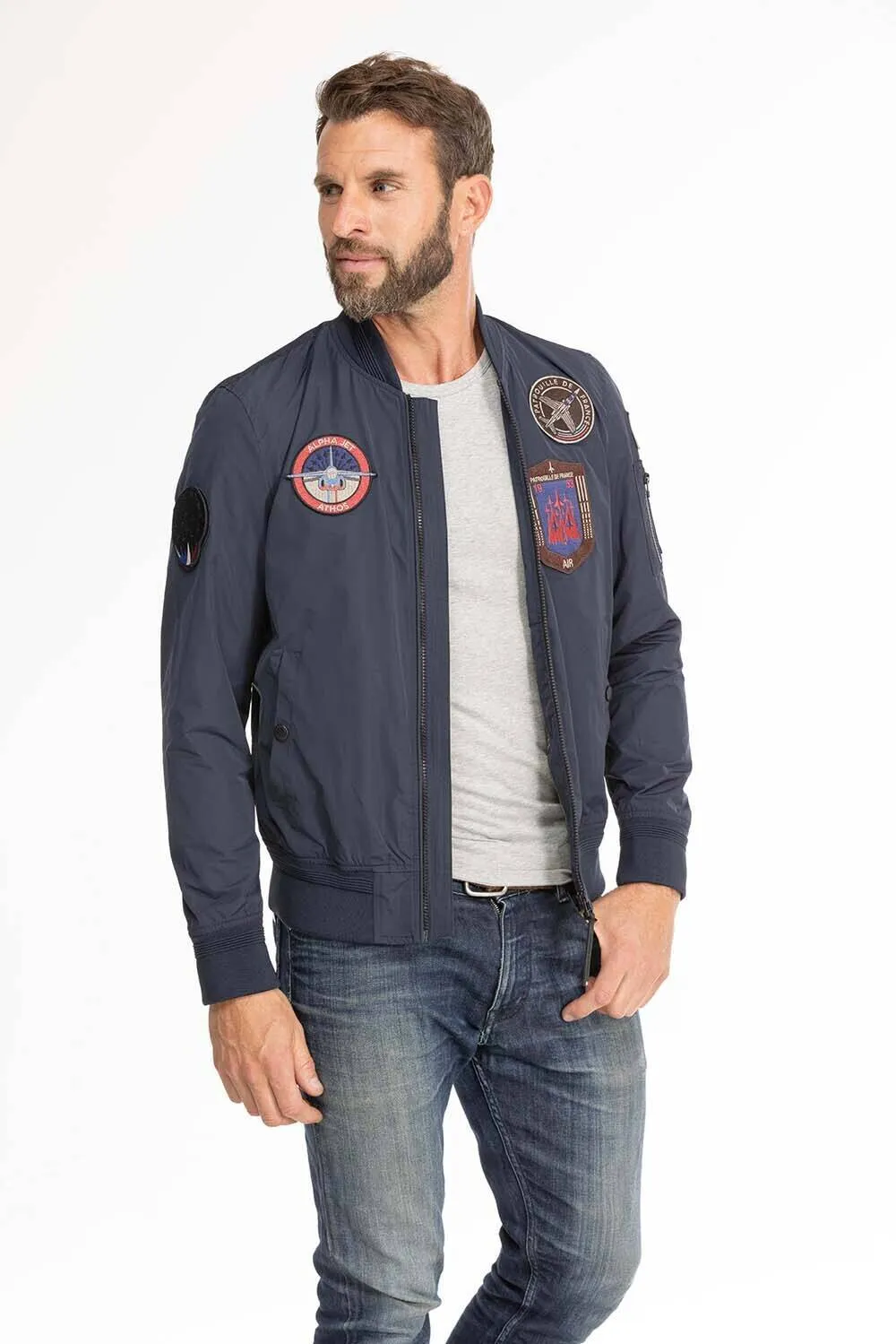 Blouson nylon Patrouille de France