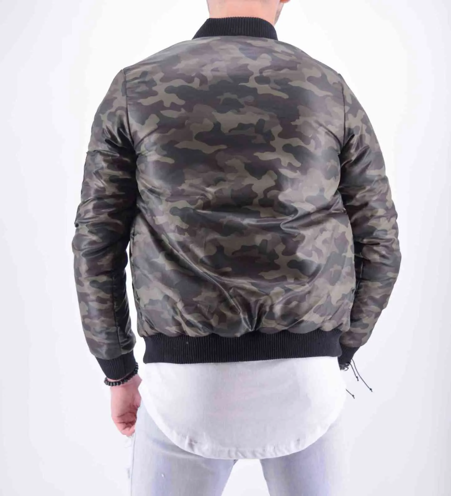 Bombers camouflage kaki homme | Mode urbaine