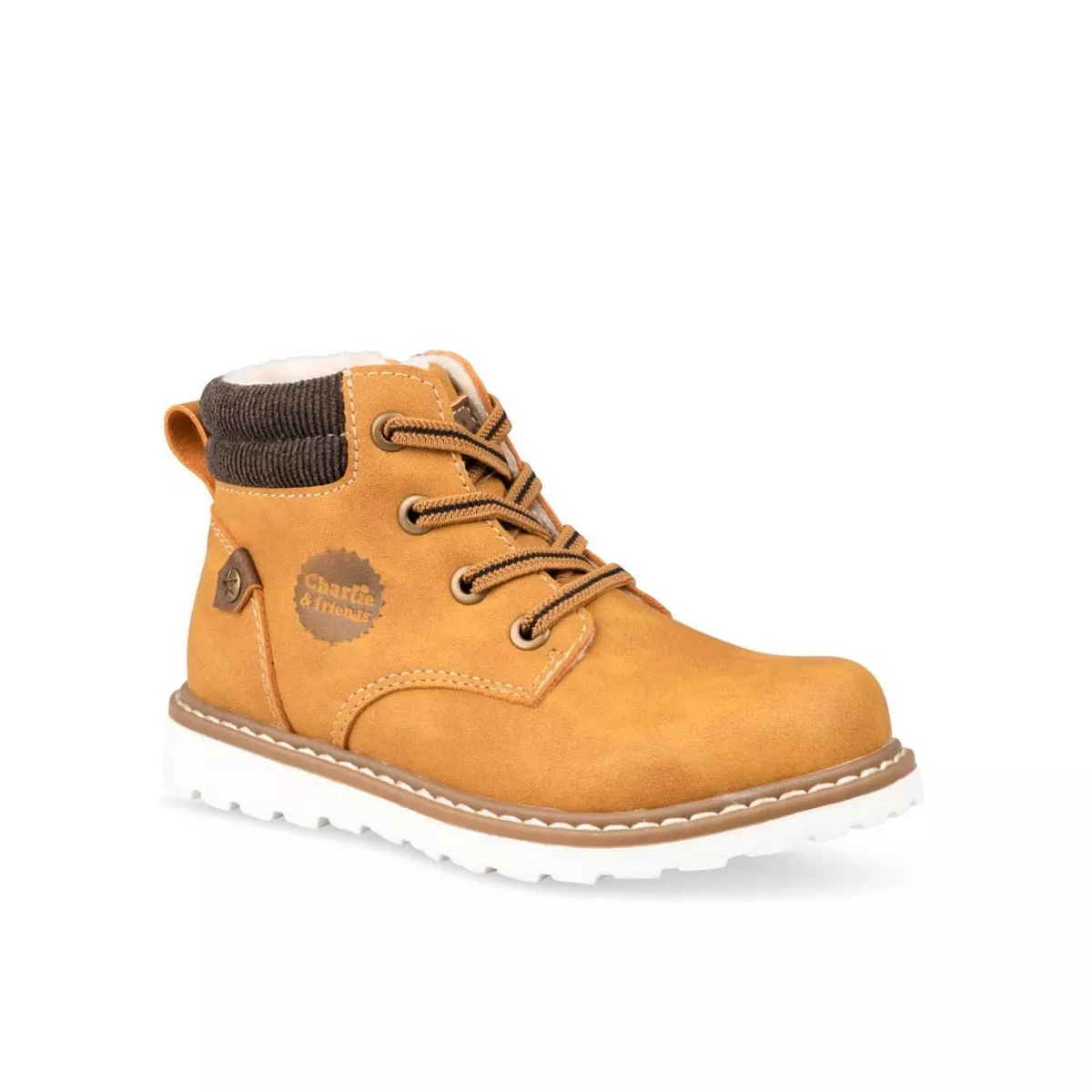 Bottines JAUNE CHARLIE & FRIENDS