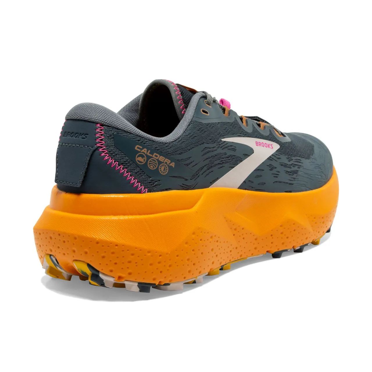 BROOKS CALDERA 6 SLATE ET CHEDDAR Chaussures de trail