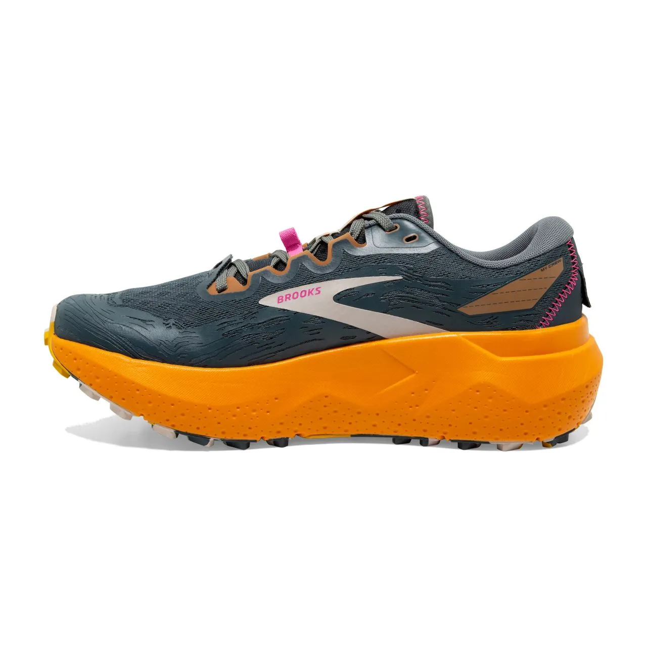 BROOKS CALDERA 6 SLATE ET CHEDDAR Chaussures de trail