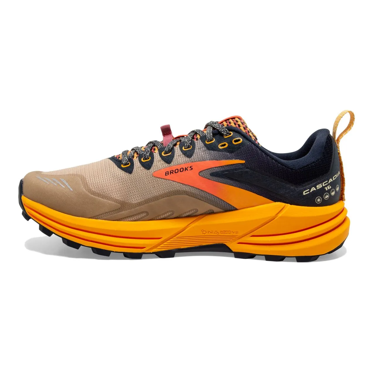 BROOKS CASCADIA 16 ZINNIA Chaussures de trail