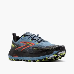 BROOKS CASCADIA 18 CITADEL EBONY ET LIME Chaussures de trail