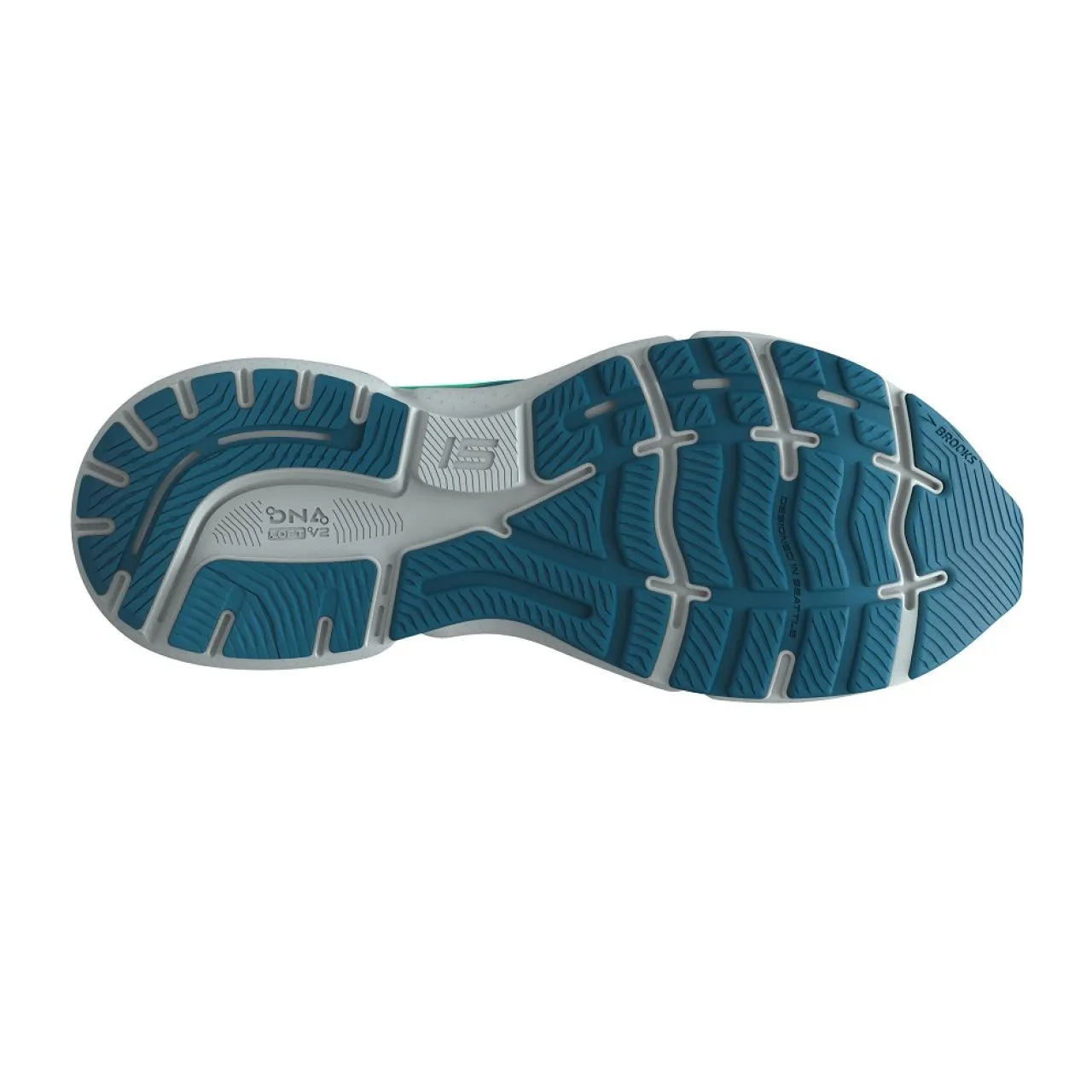 BROOKS GHOST 15 MOROCCAN BLUE Chaussures de running