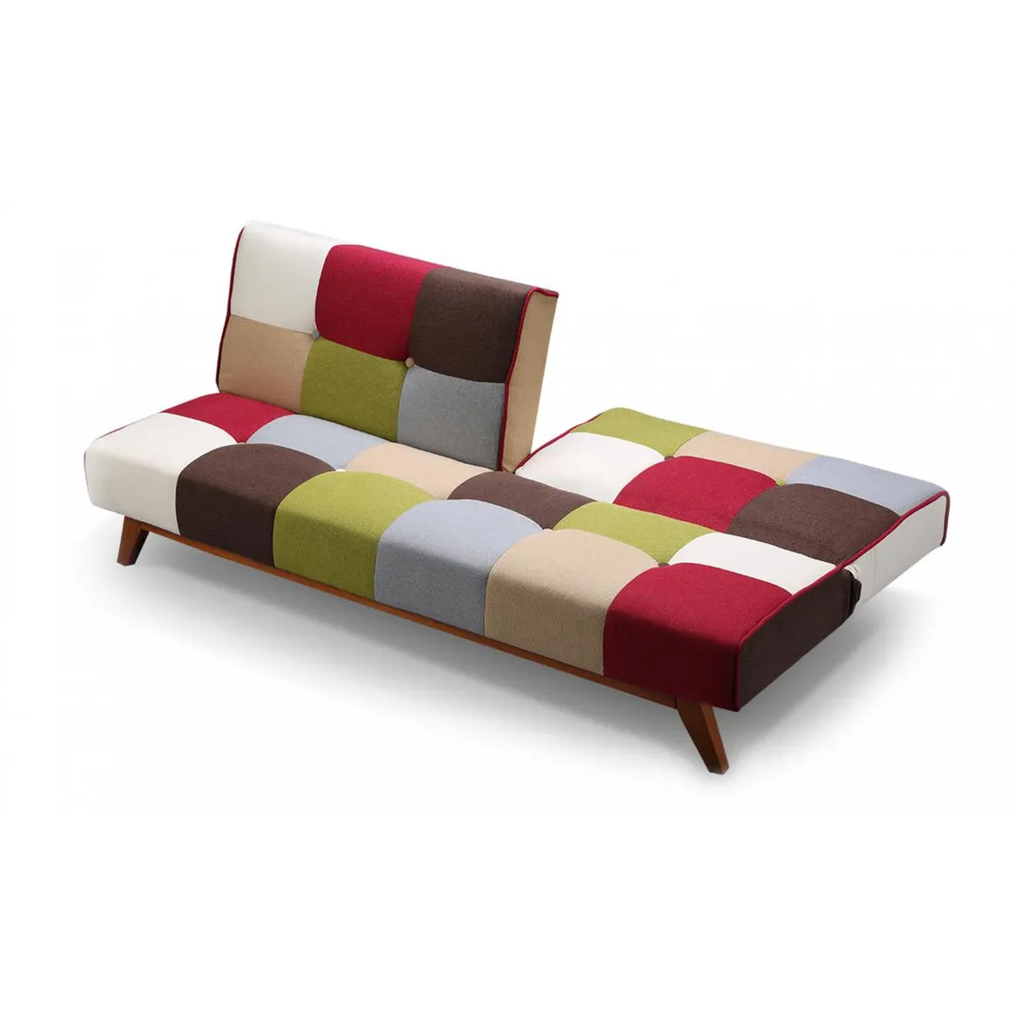 Canapé convertible clic-clac scandinave Yazu Multicolore | 3 Suisses