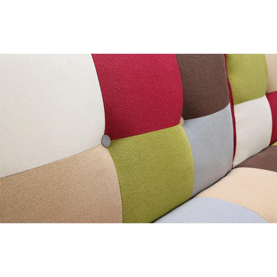 Canapé convertible clic-clac scandinave Yazu Multicolore | 3 Suisses