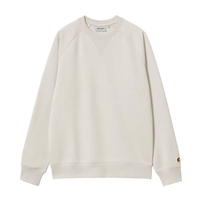 Carhartt Wip Chase Sweat 58/42 % Cotton/Polyester Wax / Gold