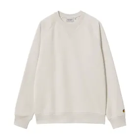 Carhartt Wip Chase Sweat 58/42 % Cotton/Polyester Wax / Gold