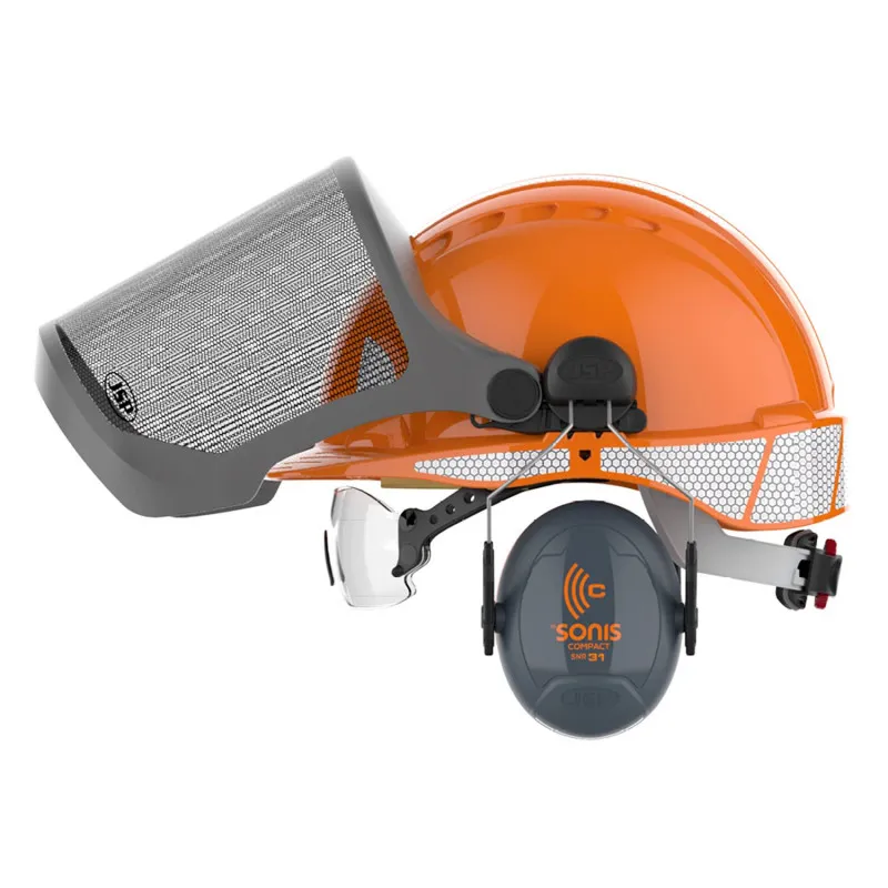 Casque protection forestier EVOGuard®M JSP | EPI bûcheron / élagueur