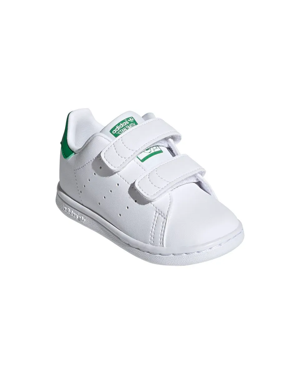 chaussures mode enfant STAN SMITH CF I Blanc