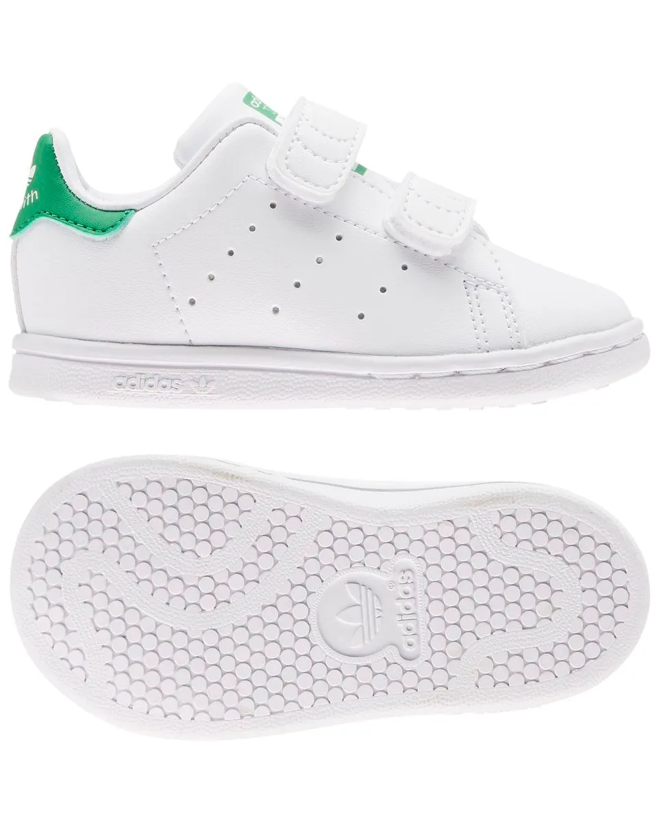 chaussures mode enfant STAN SMITH CF I Blanc