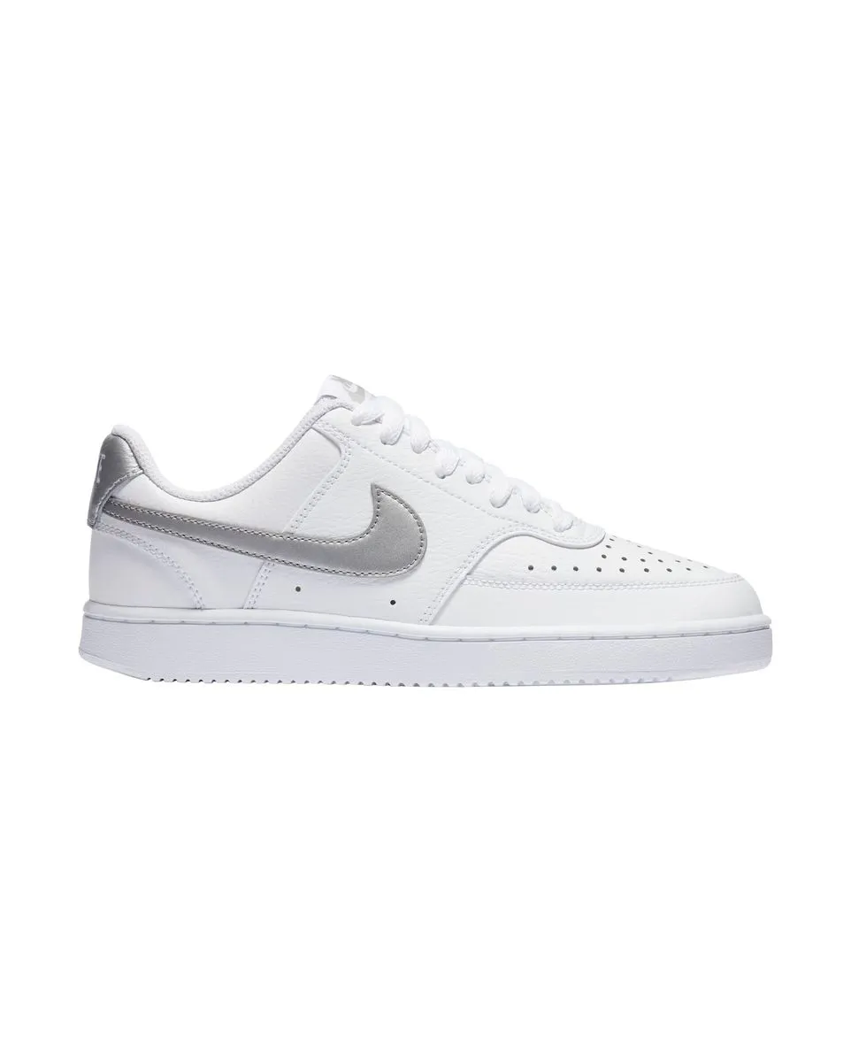 Chaussures mode femme WMNS COURT VISION LOW Blanc