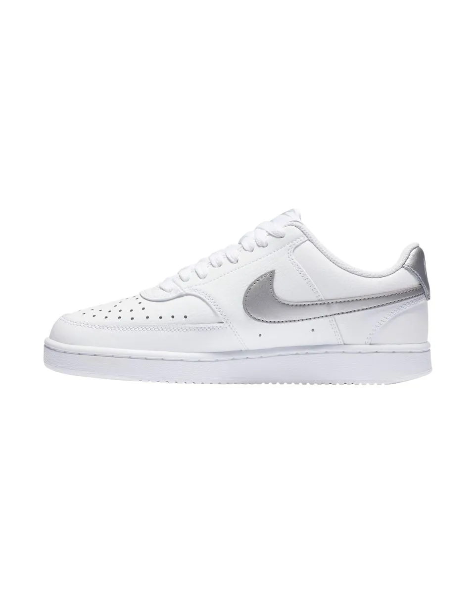 Chaussures mode femme WMNS COURT VISION LOW Blanc