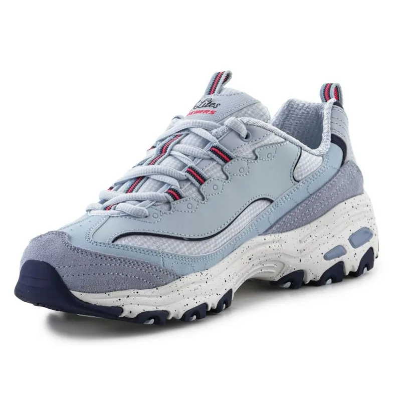 Chaussures Skechers D'Lites - Vues audacieuses 149589-LBMT bleu