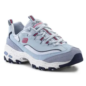 Chaussures Skechers D'Lites - Vues audacieuses 149589-LBMT bleu