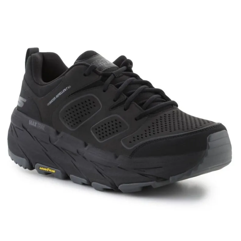 Chaussures Skechers Max Cushioning Premier Trail - Sienne 220589-BBK le noir