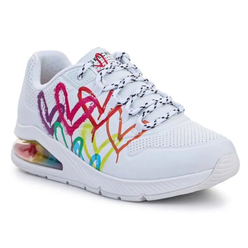 Chaussures Skechers Uno 2 - Floating Love W 155521-WHT blanche