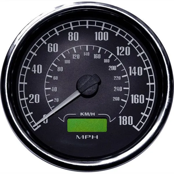 Compteur de vitesse SMITHS Flight électrique Ø 100 mm 280km/h 