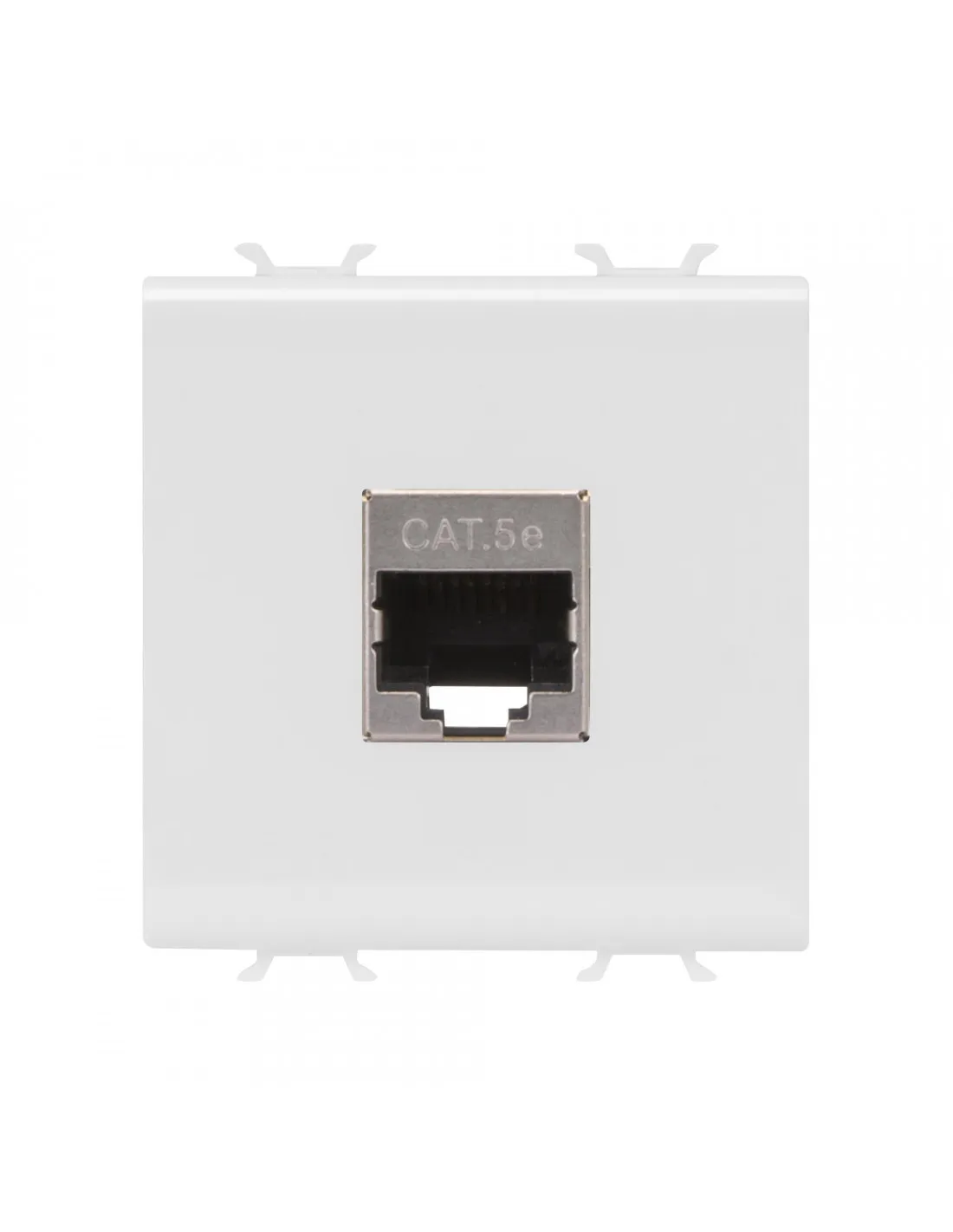 CONNECTEUR RJ45 2M CAT.5E FTP BLANC SAT. GEWISS GW15436