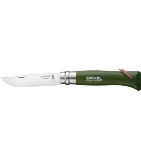 Couteau pliant Baroudeur N°08 Inox Kaki Opinel