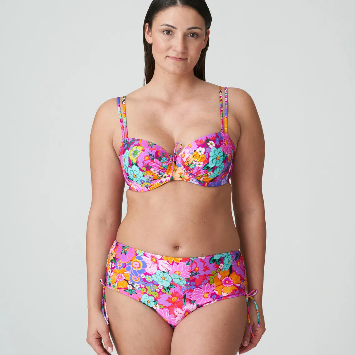 Culotte de bain taille haute - Multicolore | 3 Suisses