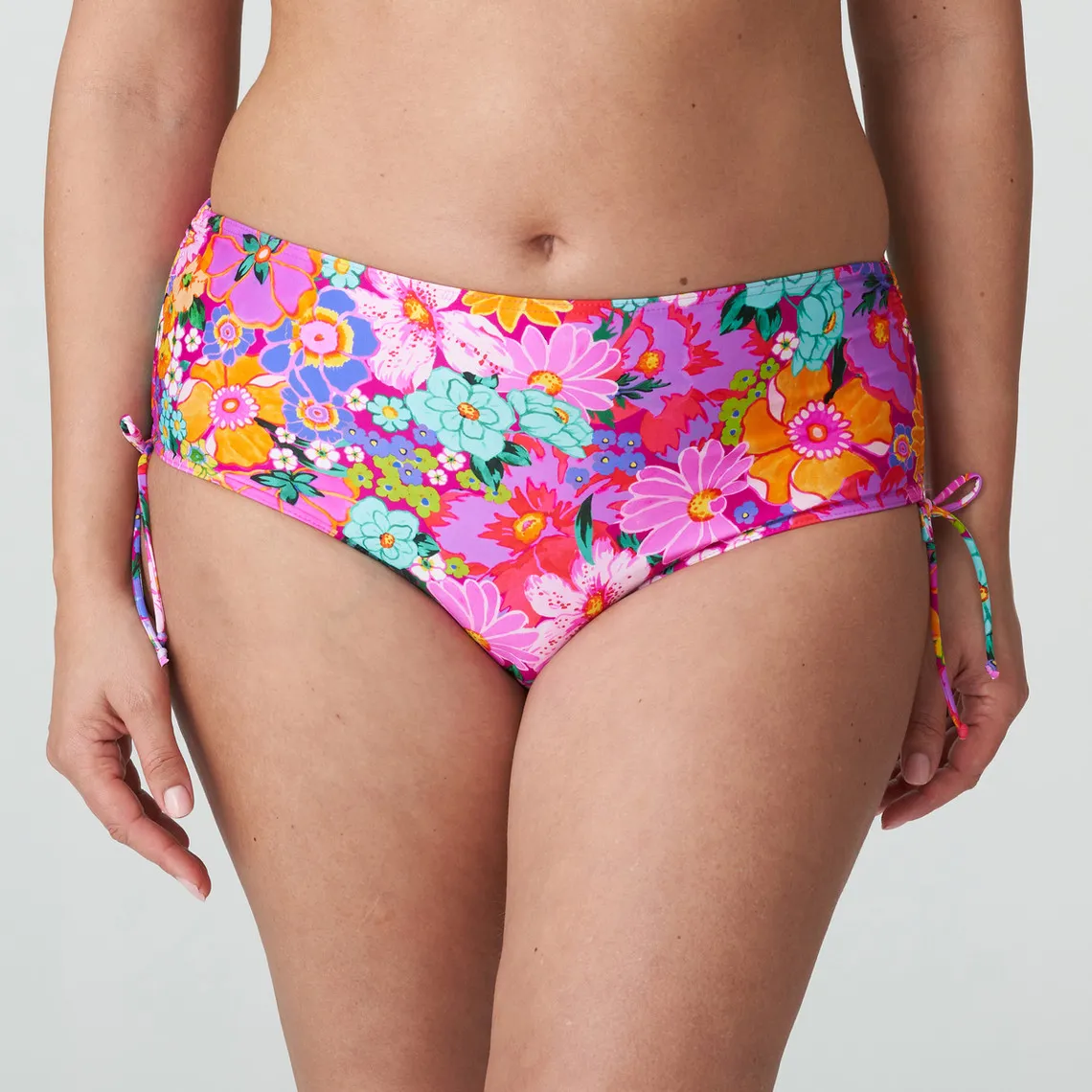 Culotte de bain taille haute - Multicolore | 3 Suisses