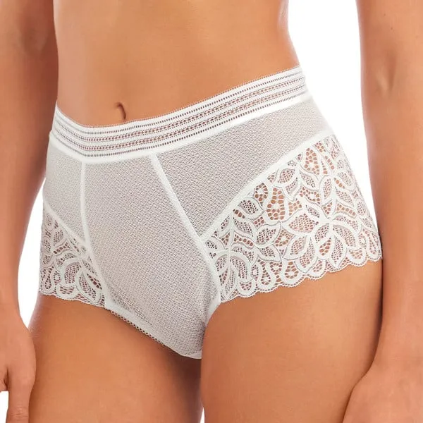 Culotte haute en dentelle Raffiné blanc de Wacoal