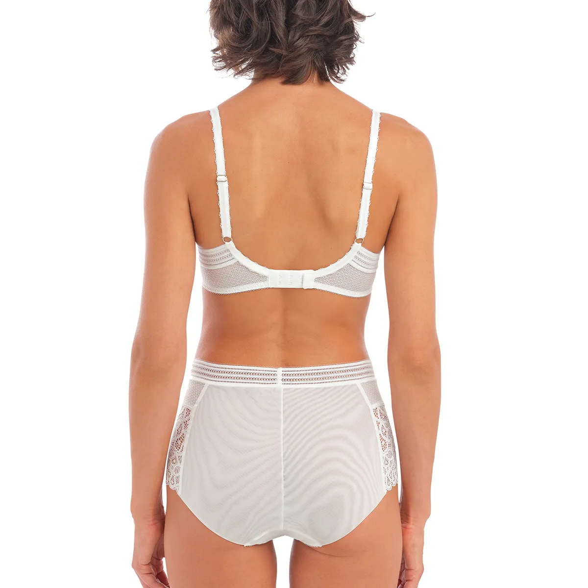 Culotte haute en dentelle Raffiné blanc de Wacoal