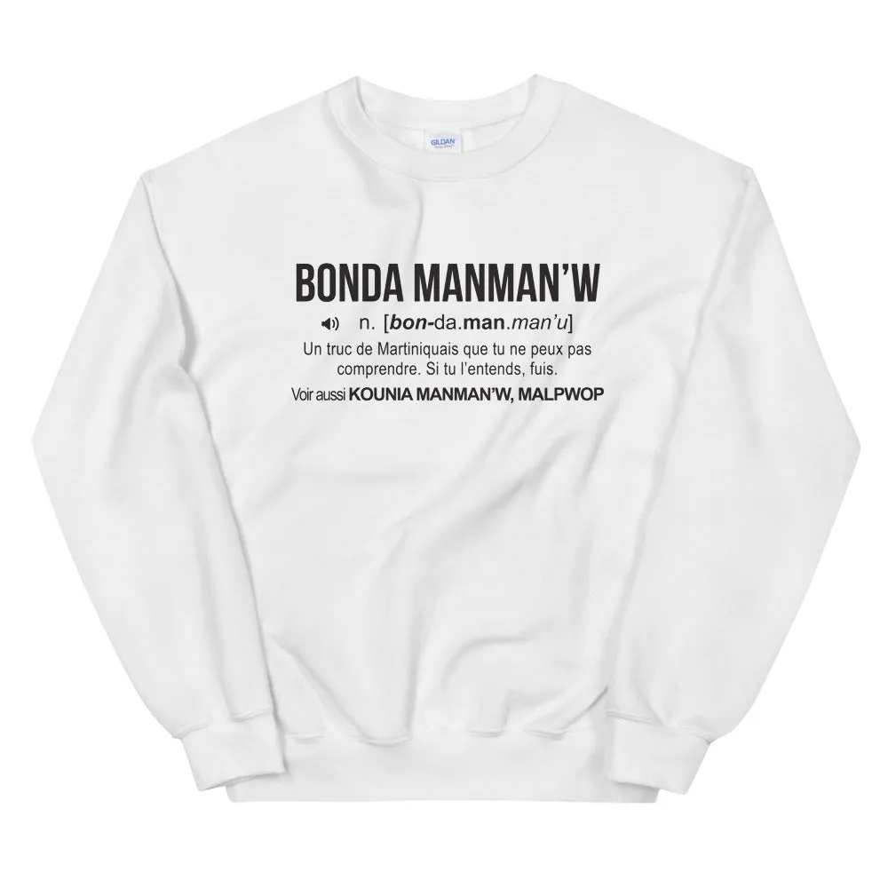 Definition Bonda manmanw - Martinique - Sweatshirt