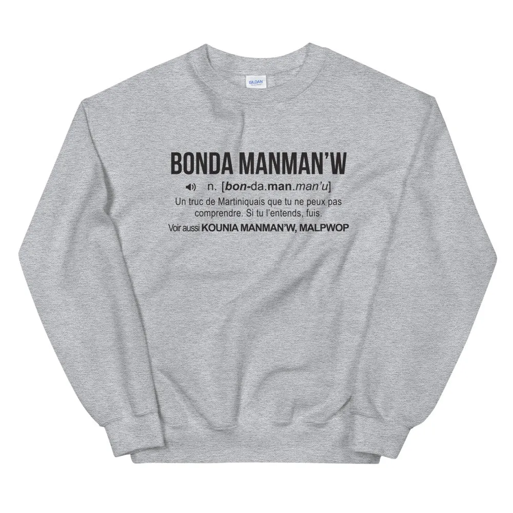 Definition Bonda manmanw - Martinique - Sweatshirt