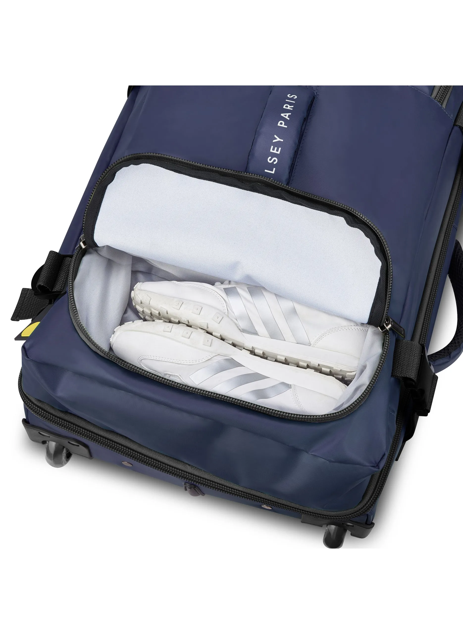 DELSEY PARIS  Valise cabine souple taille s - raspail - Bleu